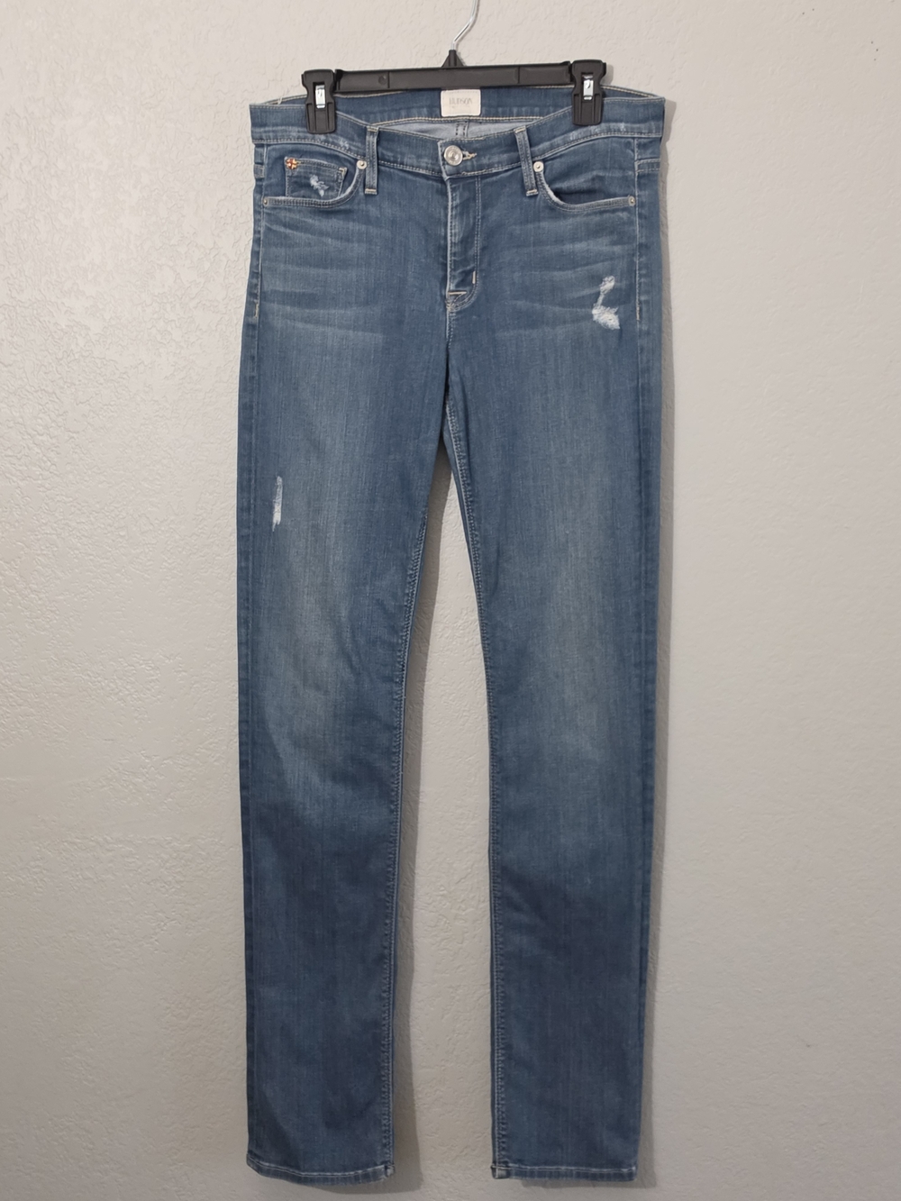 Hudson Jeans Tilda Mid Rise Cigarette Mary Straight Leg Jeans Womens 29